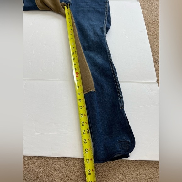 GoodeRider Equestrian Jeans Mid Rise Vintage Wash New with Tags Size 24 R - Picture 10 of 10